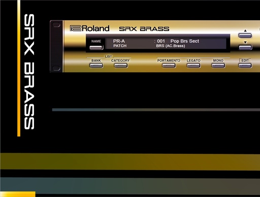 [RCSRXBRASSLTK] Roland SRX Brass