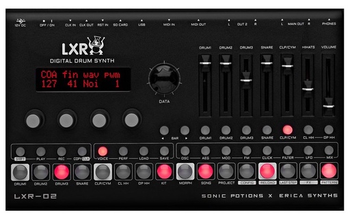 [ERICALXR02] Erica Synths Drum Synthesizer LXR-02