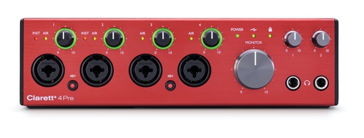 [FOCCLA+4Pre] Focusrite Clarett+ 4Pre