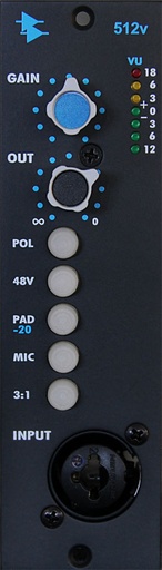 [API512v] API 512v Discrete Mic / Line Pre
