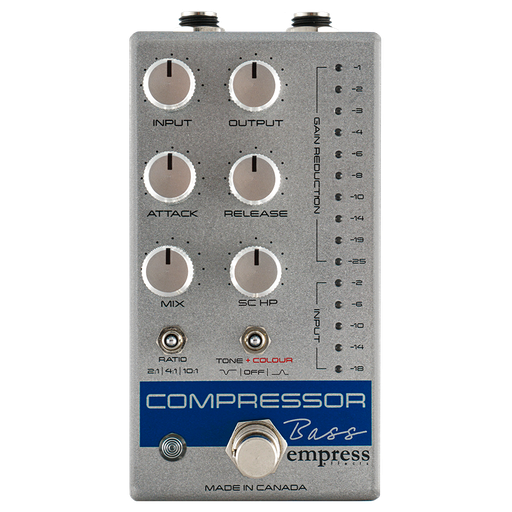 [EMPCPBS] Empress Effects Bass Compressor (Silver)