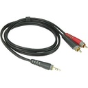Klotz 3,5 Jack - 2x RCA 2m