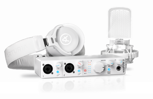 [ART800212] Arturia MiniFuse Recording Pack White