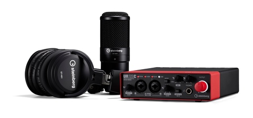 [ABS10080] Steinberg UR22C Recording Pack Red