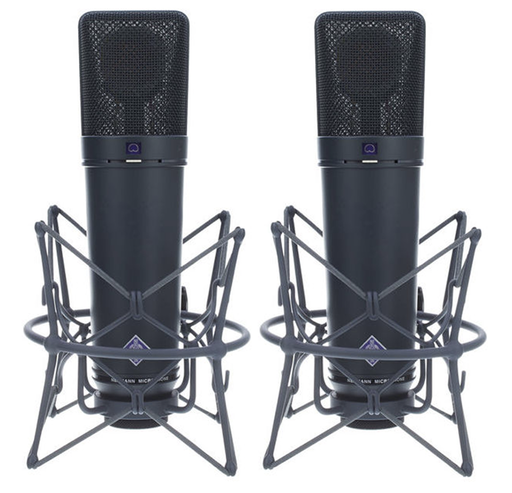 [8506] Neumann U 87 Ai Stereo Set MT (black)