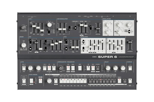 [ABS10320] UDO Audio Super 6 Desktop LTD black