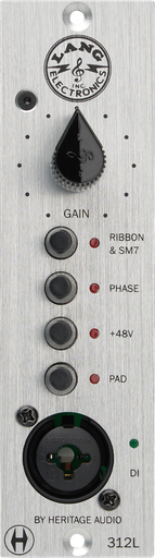 [ABS10502] Heritage Audio LANG 312L 500 Series NY Style preamp