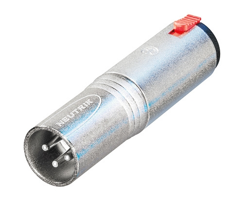 [NE-NA3MJ] Neutrik XLR papa - 6.3 Jack TRS mama átalakító
