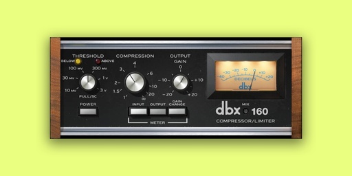 [UADX-DBX-160] Universal Audio dbx 160 Compressor/Limiter
