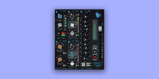 [UADX-API-VISION-COLLECTION] Universal Audio API Vision Channel Strip
