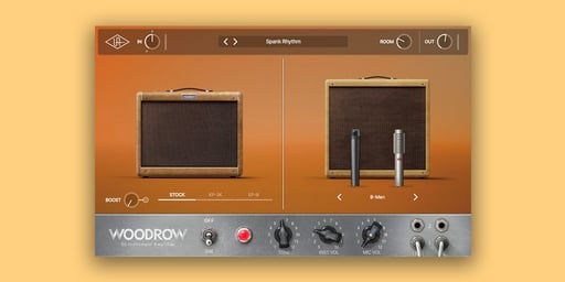 [UADX-WOODROW-AMP] Universal Audio UAD Woodrow '55 Instrument Amplifier