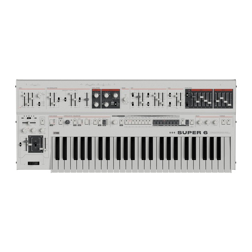 [ABS11002] UDO Audio Super 6 Keyboard ST49 white